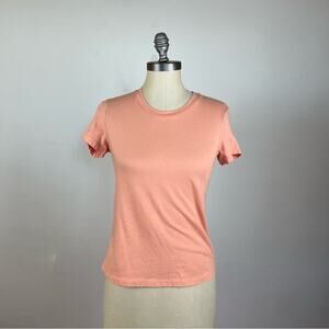 James Perse Peach Short Sleeve Tee
